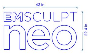 Custom Emsculpt Neo Sign