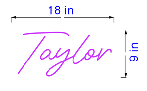 Custom Taylor Sign